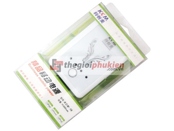 Pin Backup KCM 16 - 11200mAh